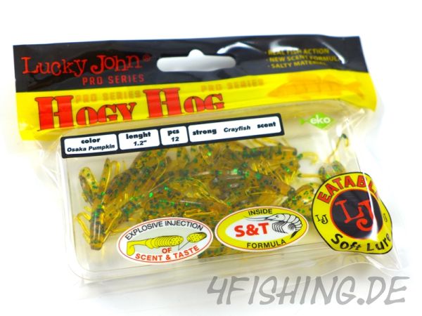Lucky John HOGY HOG 1,2" - das Micro-Krebsimitat mit Aroma!!!